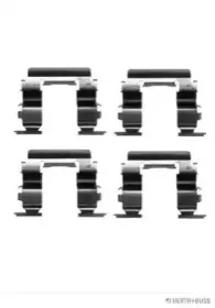 Комплектующие, колодки дискового тормоза HERTH+BUSS JAKOPARTS купить