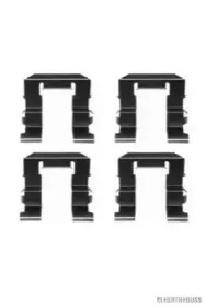 Комплектующие, колодки дискового тормоза HERTH+BUSS JAKOPARTS купить