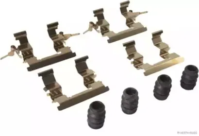 Комплектующие, колодки дискового тормоза HERTH+BUSS JAKOPARTS купить