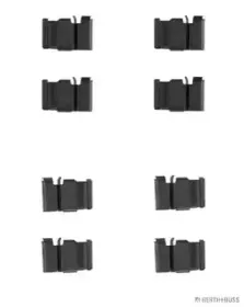 Комплектующие, колодки дискового тормоза HERTH+BUSS JAKOPARTS купить