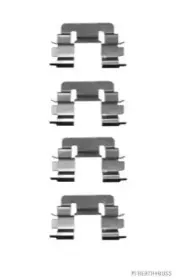 Комплектующие, колодки дискового тормоза HERTH+BUSS JAKOPARTS купить