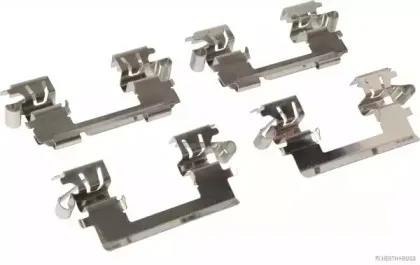 Комплектующие, колодки дискового тормоза HERTH+BUSS JAKOPARTS купить