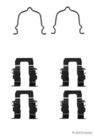 Комплектующие, колодки дискового тормоза HERTH+BUSS JAKOPARTS купить