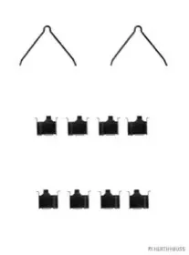 Комплектующие, колодки дискового тормоза HERTH+BUSS JAKOPARTS купить