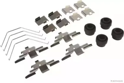 Комплектующие, колодки дискового тормоза HERTH+BUSS JAKOPARTS купить