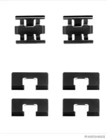 Комплектующие, колодки дискового тормоза HERTH+BUSS JAKOPARTS купить