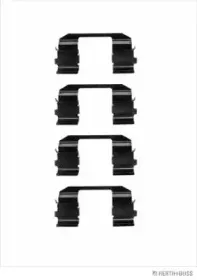 Комплектующие, колодки дискового тормоза HERTH+BUSS JAKOPARTS купить