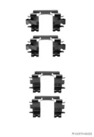 Комплектующие, колодки дискового тормоза HERTH+BUSS JAKOPARTS купить