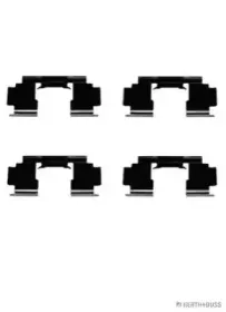 Комплектующие, колодки дискового тормоза HERTH+BUSS JAKOPARTS купить