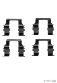 Комплектующие, колодки дискового тормоза HERTH+BUSS JAKOPARTS купить