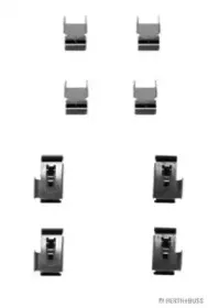 Комплектующие, колодки дискового тормоза HERTH+BUSS JAKOPARTS купить