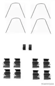 Комплектующие, колодки дискового тормоза HERTH+BUSS JAKOPARTS купить