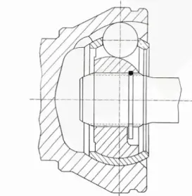 Шарнирный комплект, приводной вал LÖBRO купить