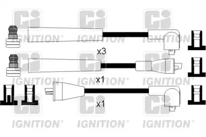 Комплект проводов зажигания QUINTON HAZELL купить
