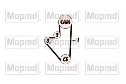 Водяной насос + комплект зубчатого ремня QUINTON HAZELL купить