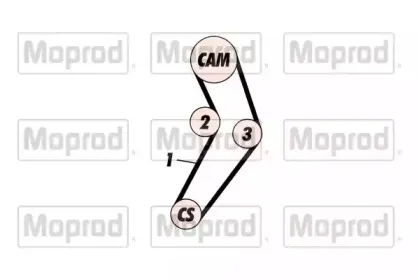 Водяной насос + комплект зубчатого ремня QUINTON HAZELL купить