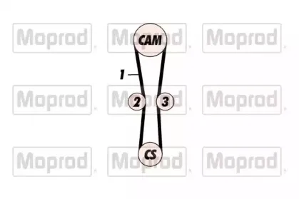 Водяной насос + комплект зубчатого ремня QUINTON HAZELL купить