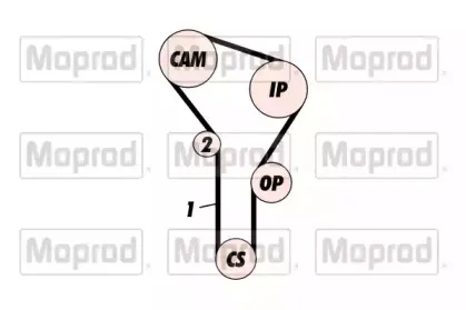 Комплект ремня ГРМ QUINTON HAZELL купить