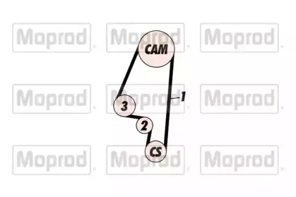 Комплект ремня ГРМ QUINTON HAZELL купить
