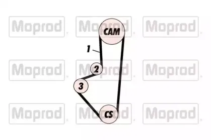 Комплект ремня ГРМ QUINTON HAZELL купить