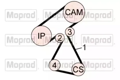 Водяной насос + комплект зубчатого ремня QUINTON HAZELL купить