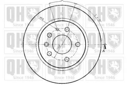 Тормозной диск QUINTON HAZELL купить