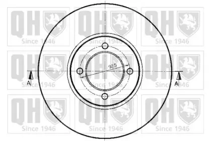 Тормозной диск QUINTON HAZELL купить