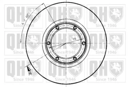 Тормозной диск QUINTON HAZELL купить
