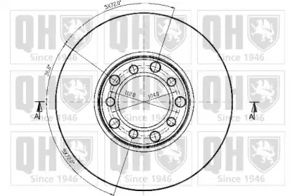 Тормозной диск QUINTON HAZELL купить