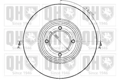 Тормозной диск QUINTON HAZELL купить