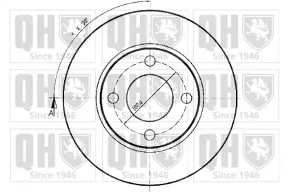 Тормозной диск QUINTON HAZELL купить