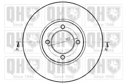Тормозной диск QUINTON HAZELL купить