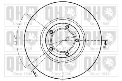 Тормозной диск QUINTON HAZELL купить
