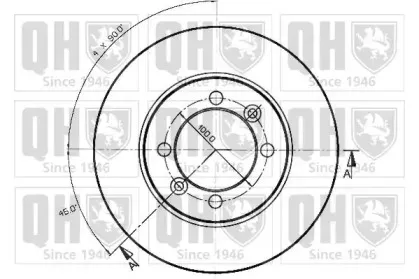 Тормозной диск QUINTON HAZELL купить