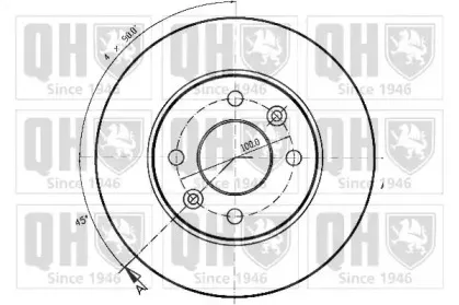 Тормозной диск QUINTON HAZELL купить