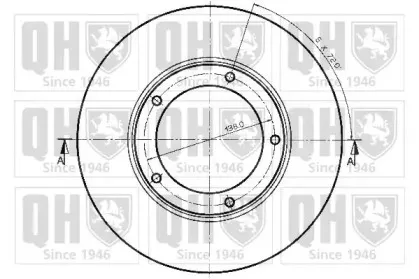 Тормозной диск QUINTON HAZELL купить