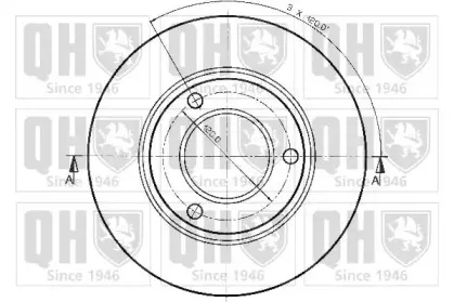 Тормозной диск QUINTON HAZELL купить