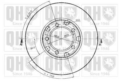 Тормозной диск QUINTON HAZELL купить