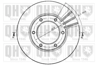 Тормозной диск QUINTON HAZELL купить
