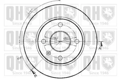 Тормозной диск QUINTON HAZELL купить
