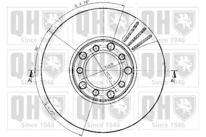 Тормозной диск QUINTON HAZELL купить