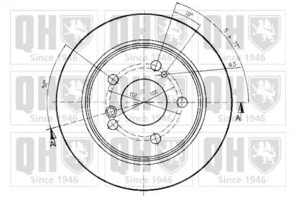 Тормозной диск QUINTON HAZELL купить