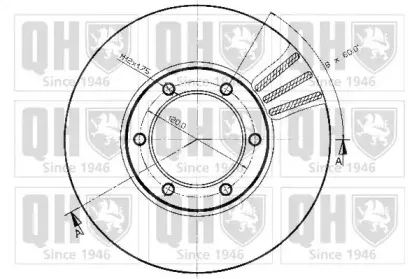 Тормозной диск QUINTON HAZELL купить