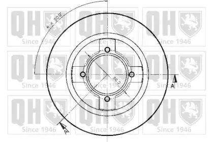 Тормозной диск QUINTON HAZELL купить