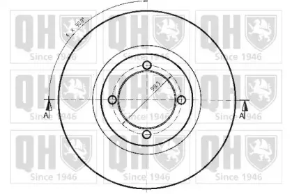 Тормозной диск QUINTON HAZELL купить