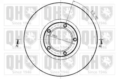 Тормозной диск QUINTON HAZELL купить