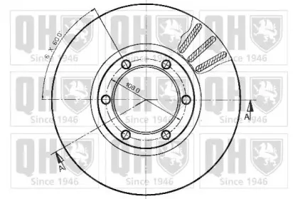 Тормозной диск QUINTON HAZELL купить