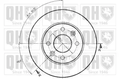Тормозной диск QUINTON HAZELL купить