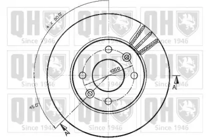 Тормозной диск QUINTON HAZELL купить