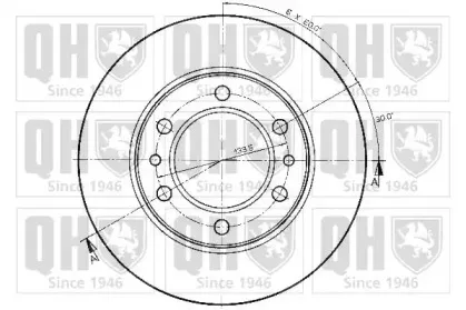 Тормозной диск QUINTON HAZELL купить